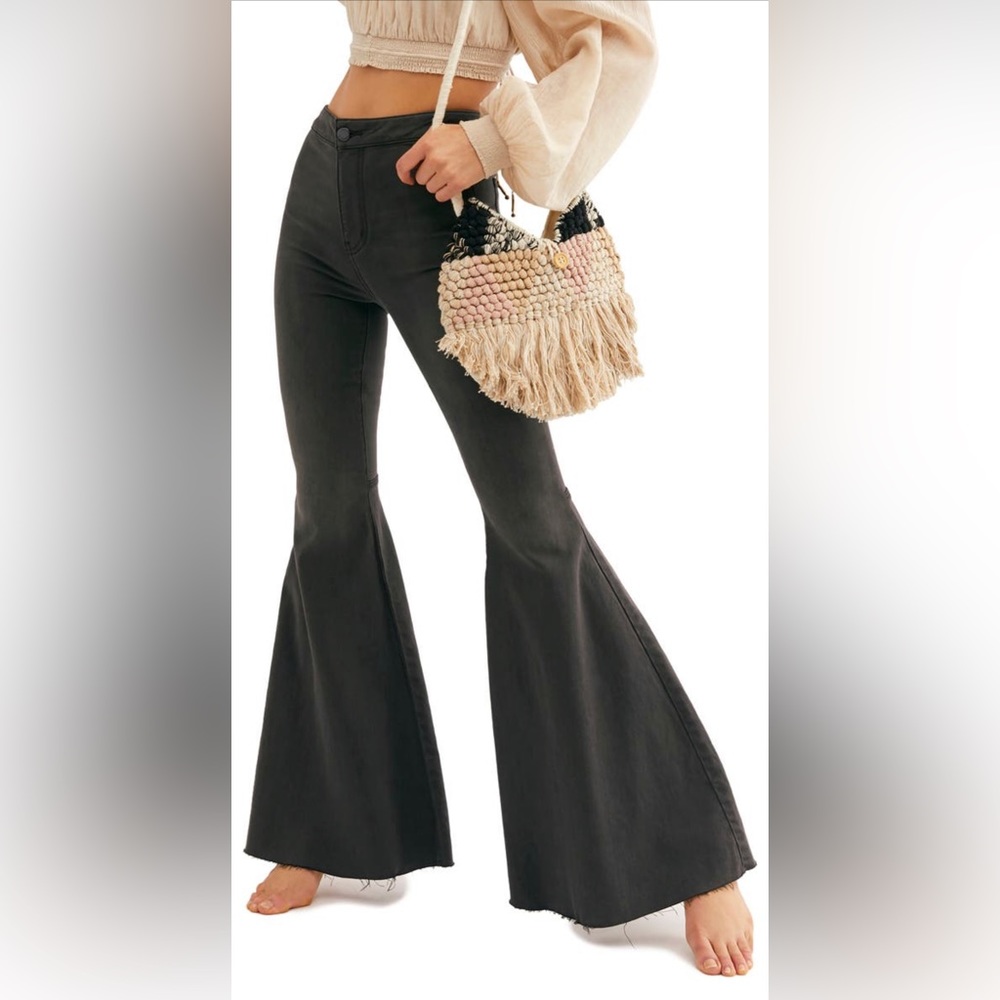 Free People Women's Just Float On Flare Jeans | size 25 W